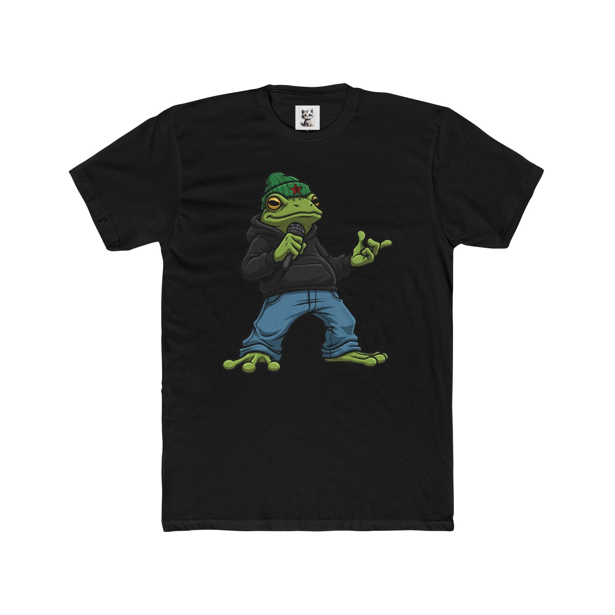 T-Shirt Hip Hop Frog What the Frog Design