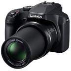 Panasonic LUMIX FZ80D Point and Shoot Digital Camera 4K Photo/Video Recording with Power Optical Image Stabilizer, Vlogging Camera with 60X Optical Zoom & 20-1200mm Wide-Angle Lens - DC-FZ80D