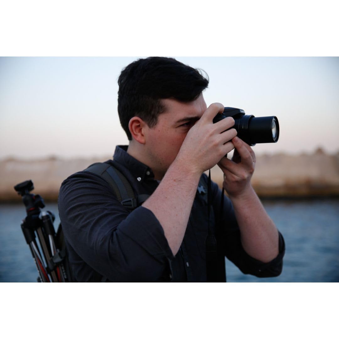 Panasonic LUMIX FZ80D Point and Shoot Digital Camera 4K Photo/Video Recording with Power Optical Image Stabilizer, Vlogging Camera with 60X Optical Zoom & 20-1200mm Wide-Angle Lens - DC-FZ80D