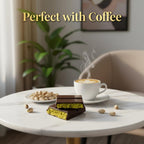 Dubai Chocolate Bar - Premium Pistachio, Belgian Chocolate and Crispy Kataifi Layers | Luxury Chocolate Gift | 7oz Gourmet Treat