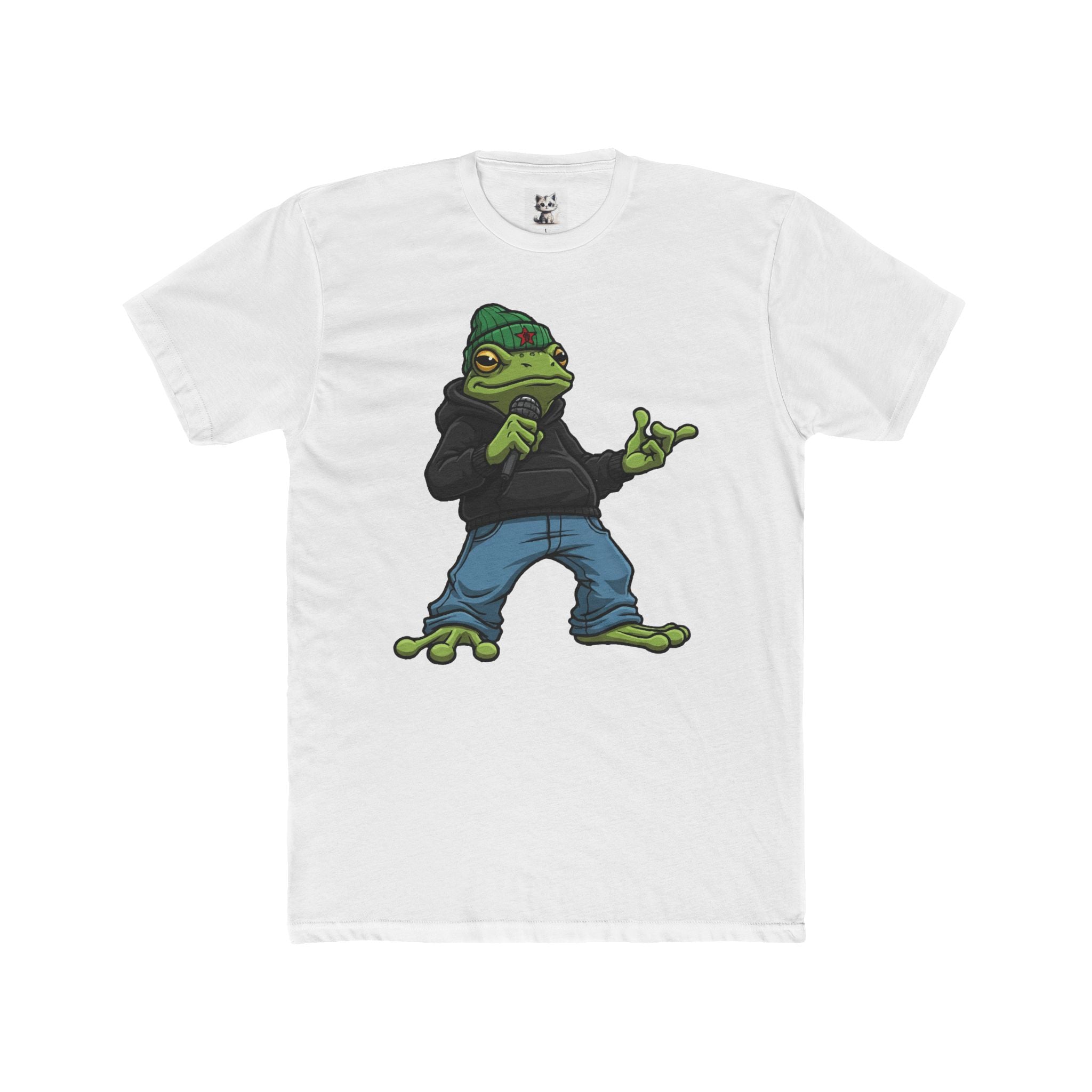 T-Shirt Hip Hop Frog What the Frog Design