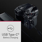 Panasonic LUMIX FZ80D Point and Shoot Digital Camera 4K Photo/Video Recording with Power Optical Image Stabilizer, Vlogging Camera with 60X Optical Zoom & 20-1200mm Wide-Angle Lens - DC-FZ80D