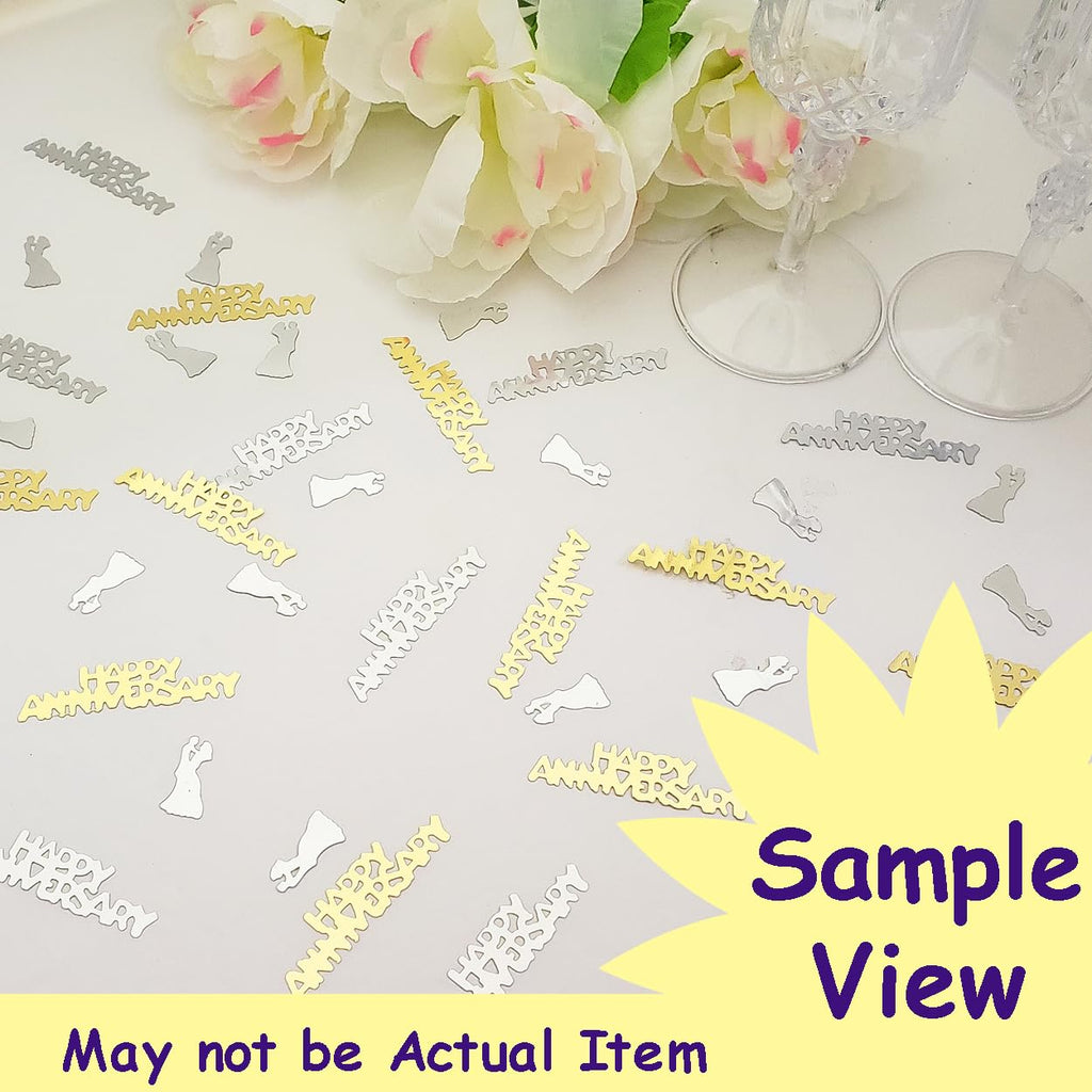 Confetti Marijuana Leaf 3/4" Green - Retail Pack #9000 QS0