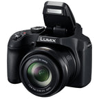 Panasonic LUMIX FZ80D Point and Shoot Digital Camera 4K Photo/Video Recording with Power Optical Image Stabilizer, Vlogging Camera with 60X Optical Zoom & 20-1200mm Wide-Angle Lens - DC-FZ80D