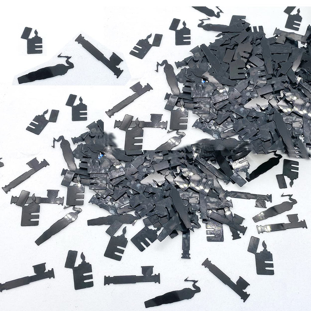 Confetti Marijuana Leaf 3/4" Green - Retail Pack #9000 QS0