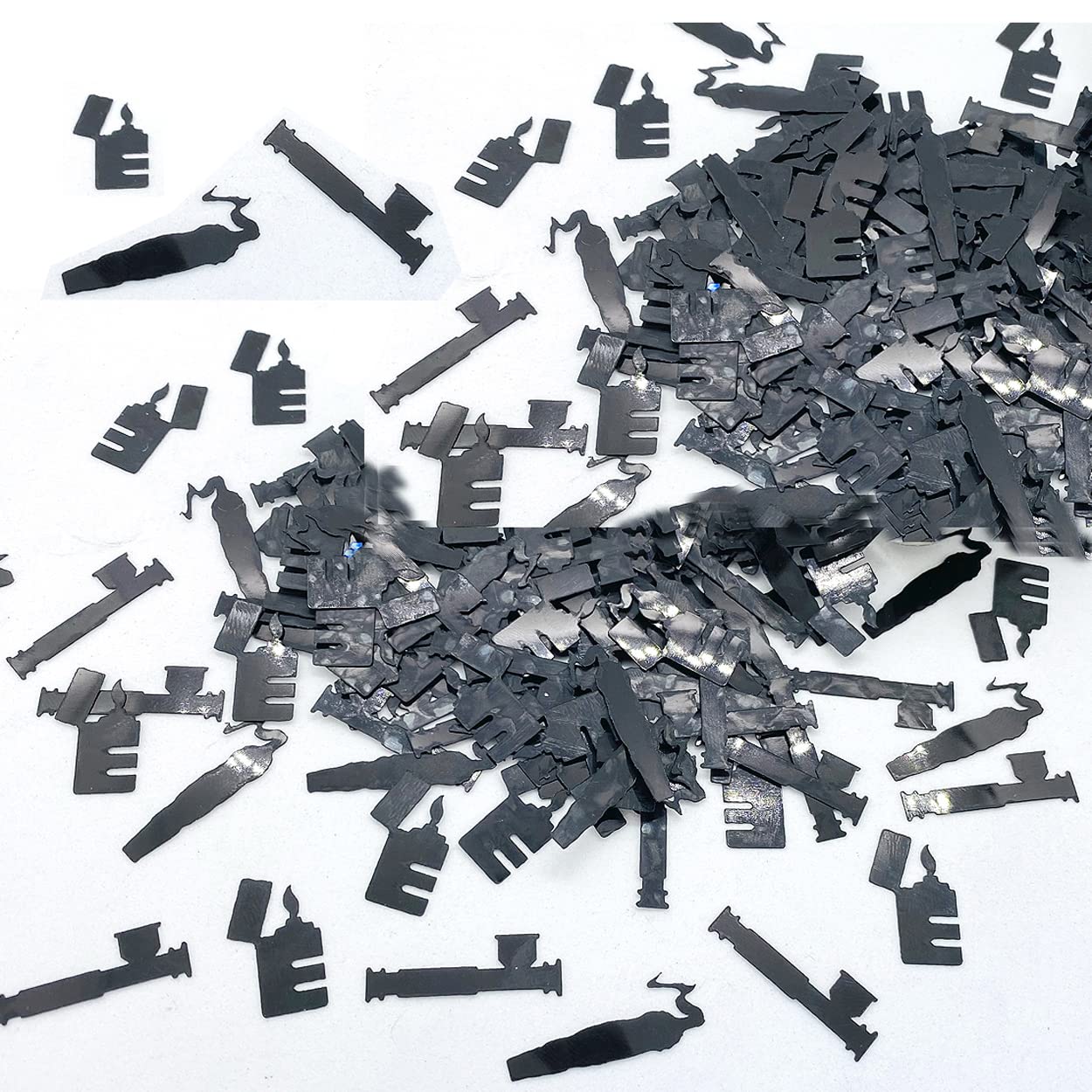 Confetti Marijuana Leaf 3/4" Green - Retail Pack #9000 QS0