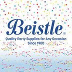 Beistle Sparkling Snow, Sparkling Snow Confetti, Christmas Decorations & Holiday Plastic Snowflakes, Wintertime Snowy Iridescent Decor, 2 oz. Pkg.