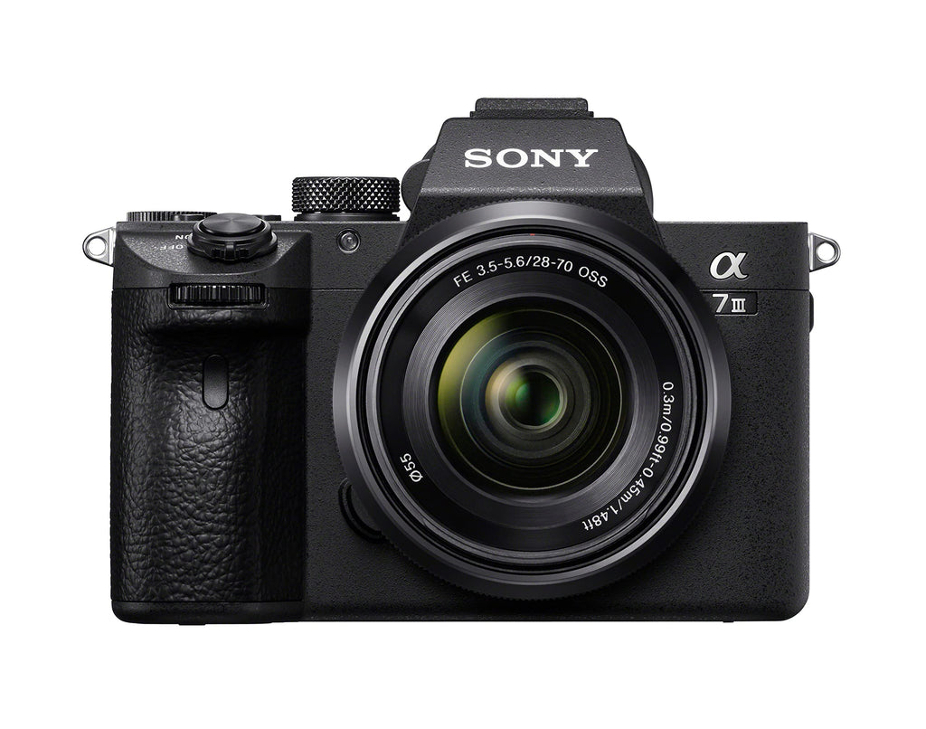 Sony a7 III (ILCEM3K/B) Full-frame Mirrorless Interchangeable-Lens Camera with 28-70mm Lens with 3-Inch LCD, Black