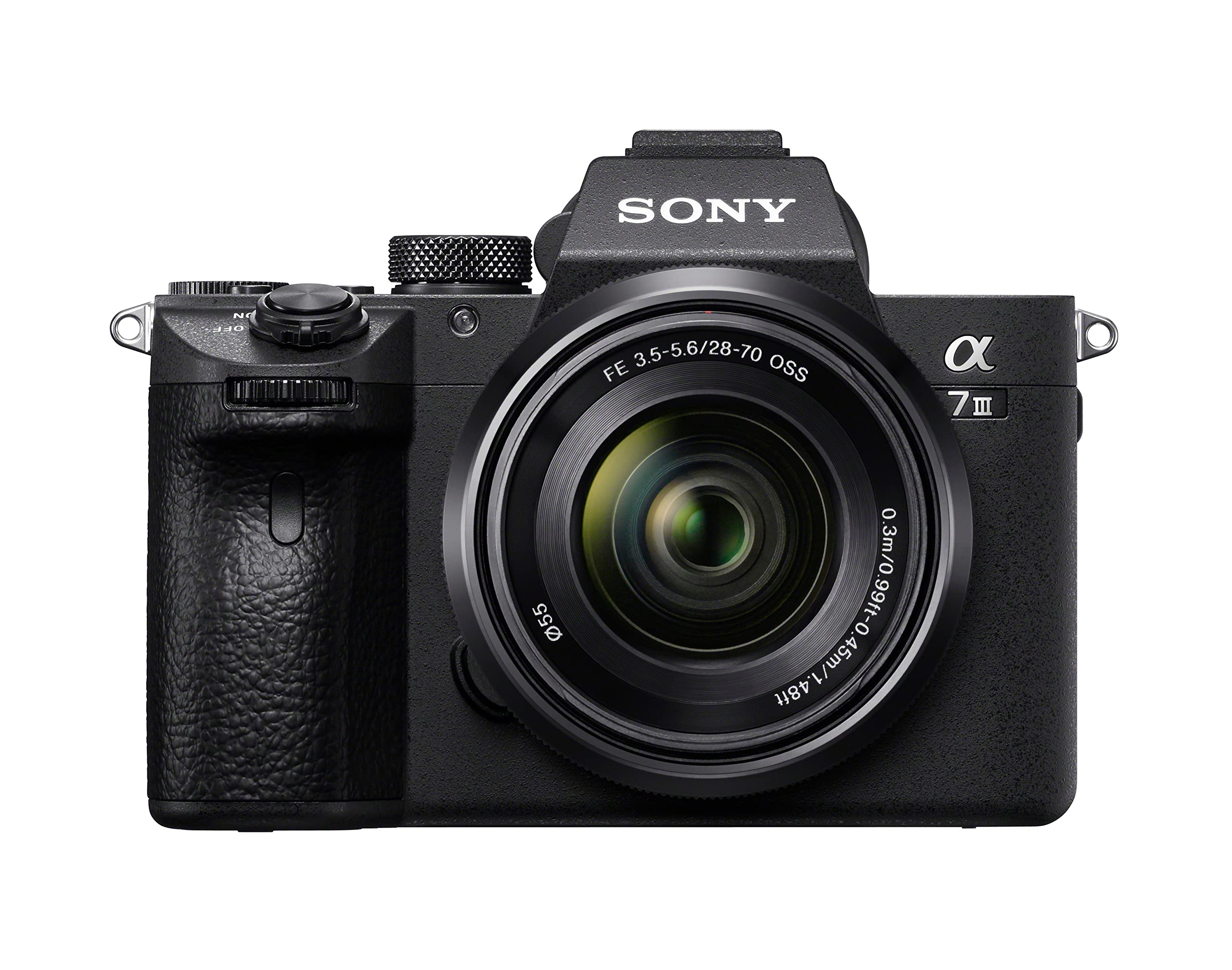 Sony a7 III (ILCEM3K/B) Full-frame Mirrorless Interchangeable-Lens Camera with 28-70mm Lens with 3-Inch LCD, Black