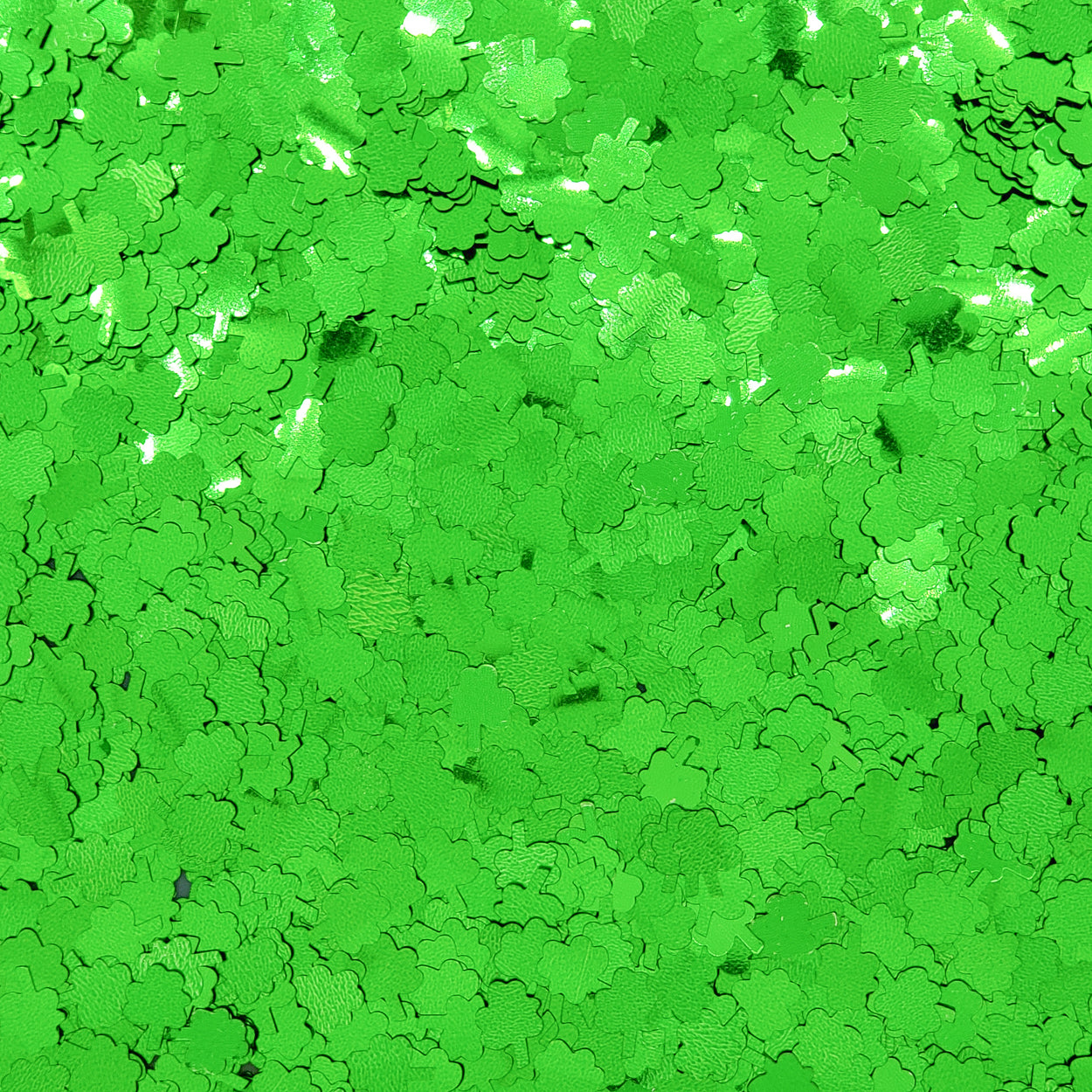 Shamrock Green Confetti - 1 oz Bag