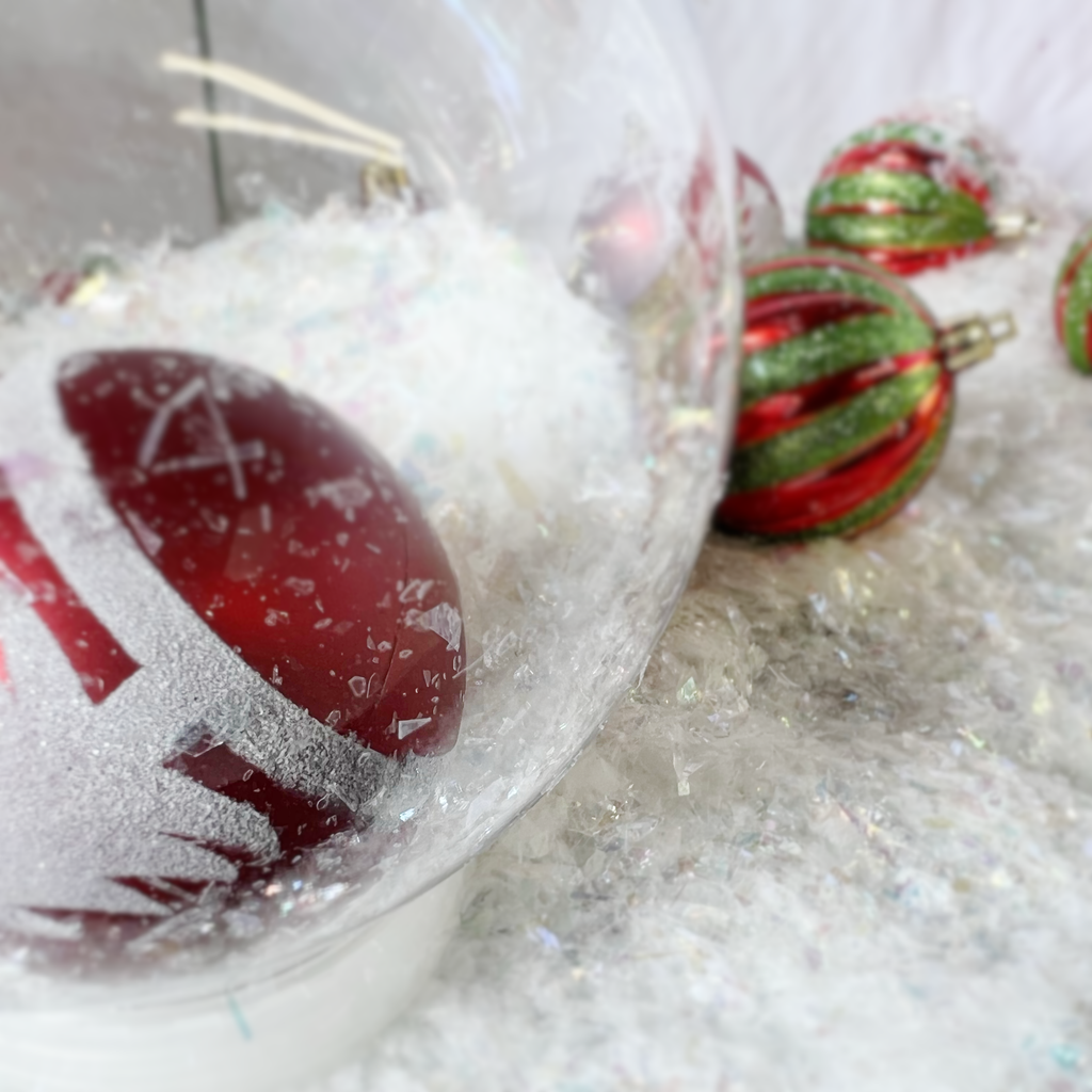 Christmas Fake Snow for Arts and Crafts - 4 oz Bag