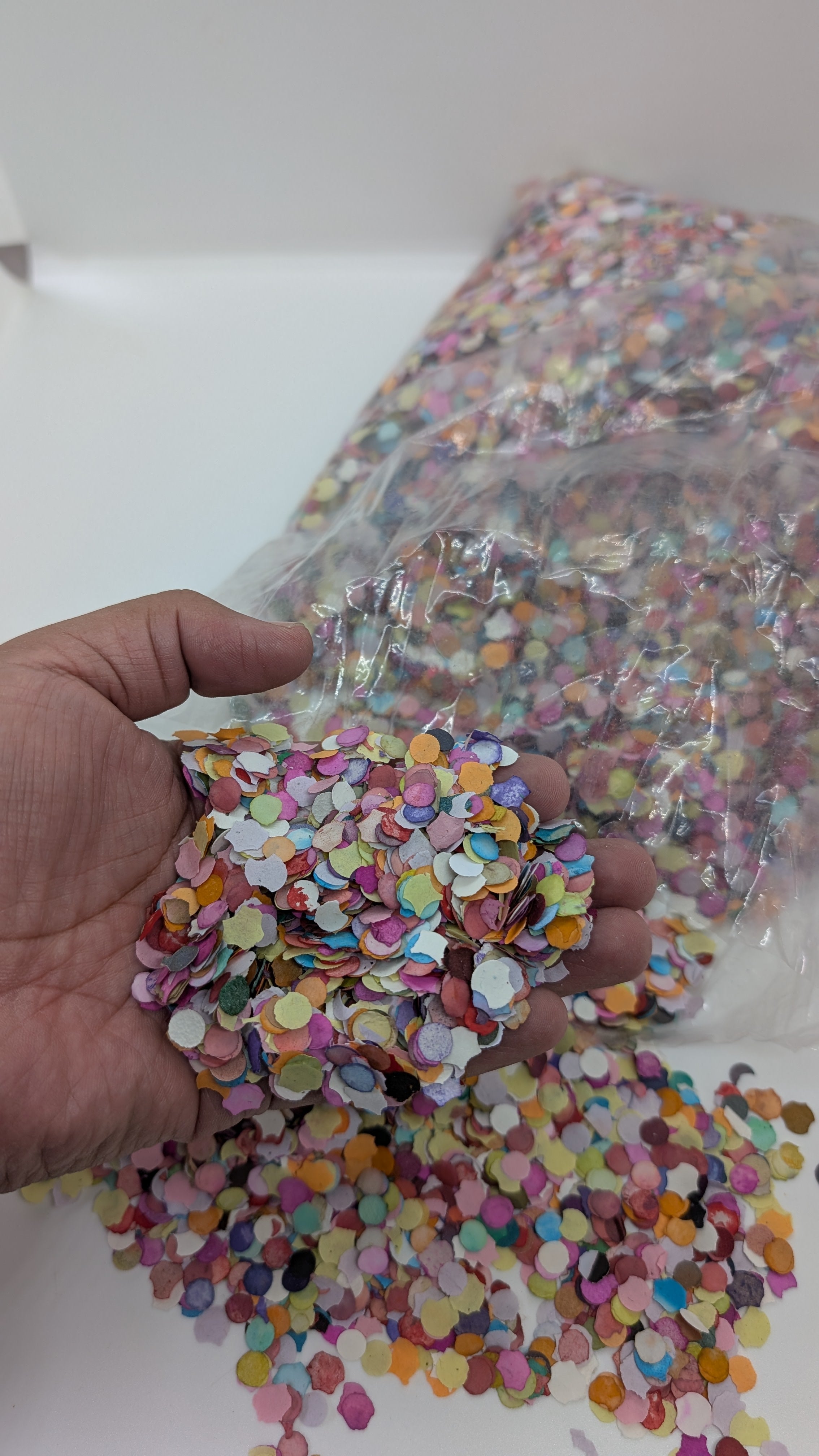 Mexican Confetti Multicolor Dots - 300 gram bag